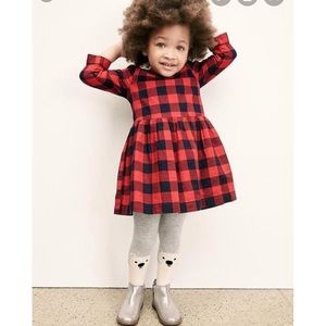 Gap Kids Buffalo Plaid Dress